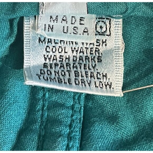 New St. John Signature Jeans Green Straight Leg Mid Rise Pants - Picture 10 of 10